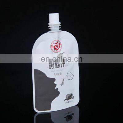 OEM Baby Food Grade Packaging Reusable Spout Top Stand up Pouch With Flat Bottom