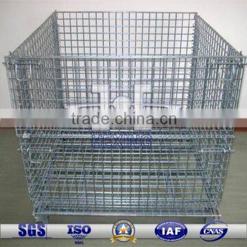 Electro Galvanized Wire Container Cage