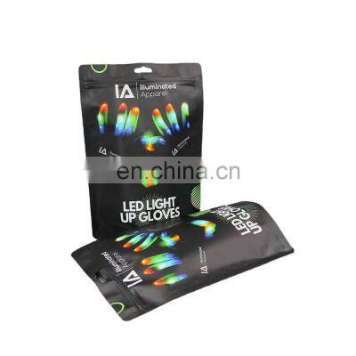 Custom LOGO Clear Zip Lock Plastic Underwear Zipper Swimming Clothes Packaging Bag photo-4