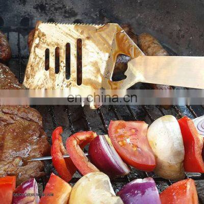 BBQ Grill Accessories Set, Stainless Steel Barbecue Tool Set, Grill Mats for Backyard Outdoor Camping photo-3