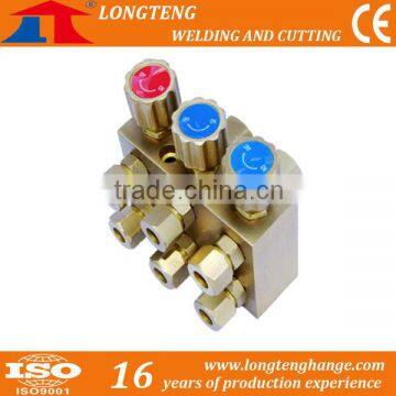 Two In and Six Out Gas Distributer for Cutting Machine