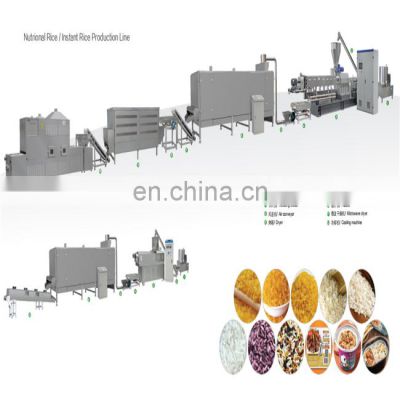 Nutritional Rice Production Line Full Automatic Artificial Rice Making Machine