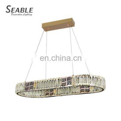 New Design Indoor Decoration Living Room Dining Room LED Crystal Modern Pendant Lamp photo-3