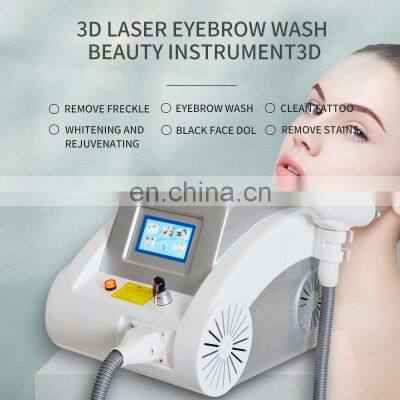 Q Switched ND Yag Laser Tattoo Removal Machine Eyebrow Pigment Freckles Blackhead Removal Skin Rejuvenation Beauty Instrument photo-2
