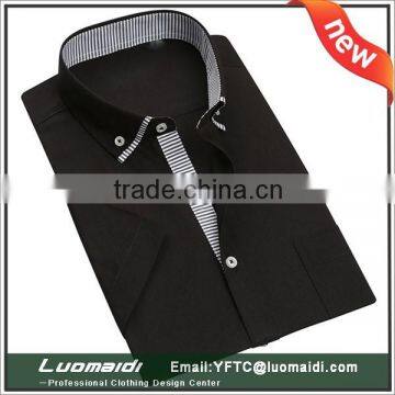 Manufacture price 100% Fashion Latest Design Casual Men Cotton Shirt with any size