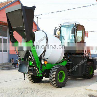 Automatic 1.2cubic Meter Charging Capacity Portable Concrete Mixer Truck photo-4