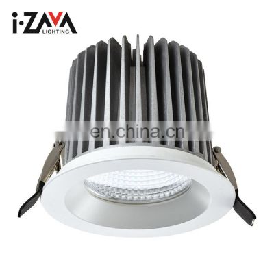 New Design Office Home Ceiling Recessed COB Aluminum 20W 24W 115MM Cut Out LED Down Light