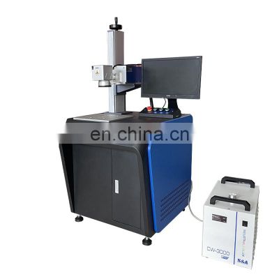 Uv Flying Laser Marking Machine For Date Qr Code Bar Code Fast Engraving