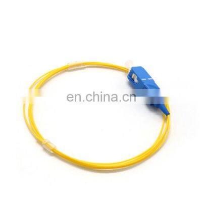 SC APC UPC Sm 9/125 1m 1.5m 0.9mm G652d G657A PVC LSZH Fiber Optic Pigtail photo-3