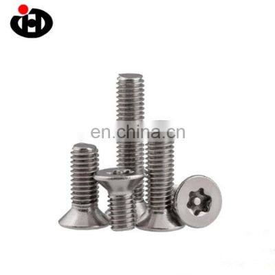 High Quality JINGHONG Anti-Theft Torx Countersuck Flat Head Machine Screw