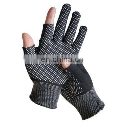 Cheap13 Gauge High Quality Custom Nylon Shell Mini PVC Dotted Safety Hand Gloves