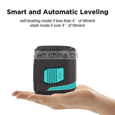 Horizontal and Vertical Cross Line Green Light 3D Auto 360 Degree Machine Tool Automatic Leveling Out Door In Door Laser Level photo-4