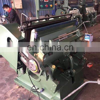 ML930 Manual Flatbed Paper Die Cutting and Creasing Machine, Plastic PVC PET Cardboard Flat Bed Die Cutter Punching Press photo-5