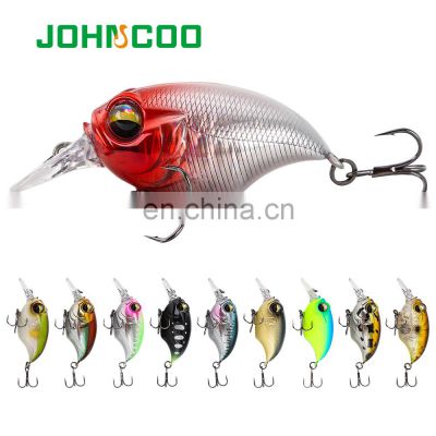 JOHNCOO SR-X GRIFFON Fishing lure Crank 43mm 7.1g High Quality Floating Crank bait for Trout Japan Wobbler Diving 1.3m