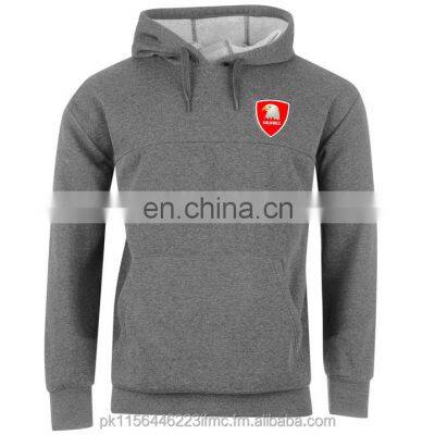 Casual and Street wear fleece custom puff printing hoodie for men wholesale high quality fleece pullover hoodies