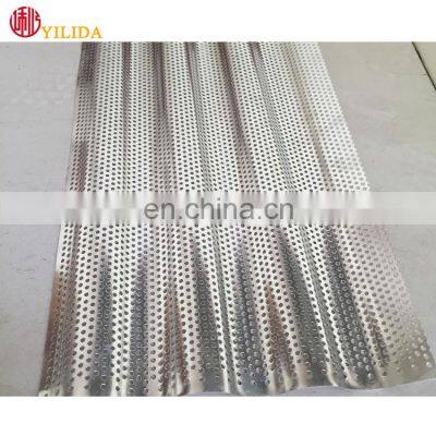 Aluminum Corrugated Perforated Metal Sheet for Anti-skid photo-3