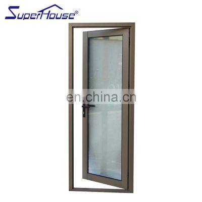 Superhouse cheap french doors NFRC certified large aluminum alloy frame hinge door