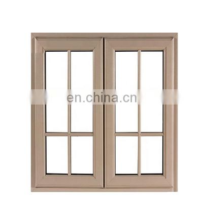 Modern windows aluminium window screen french casement window in china