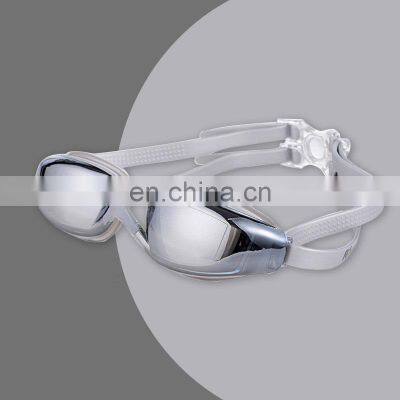 OEM Adults Unisex Premium Best Professional Wide View Cheap Fog UV Protection Silicone Racing Swimming Goggles photo-4
