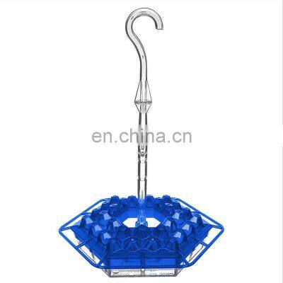 New Style Window Water 2022 Updated Hanging Plastic Red Outdoor Hummingbird Feeder Hexagon photo-2