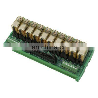 High quality cnc system dual group cheaper 24 V 16 I/O relay module