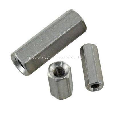 SS/CS Hex Lock Nut , Hex Coupling Nuts DIN ANSI / ASME Standard photo-2