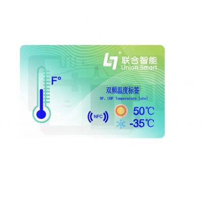 HF+UHF Active or Passive Temperature Sensor RFID NFC Tags