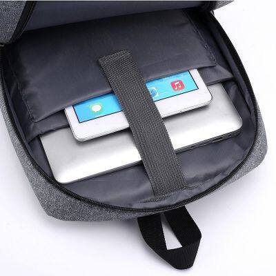 Custom LOGO Leisure Backpack Laptop Backpack With USB Charging Port Fits 15.6 Inch Laptop Backpack in Stock photo-3