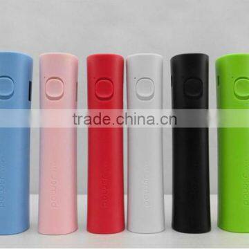 Protable flashlight power bank 2600mAh cheap charger