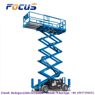 Factory Direct Supply Genie 349kg Work Electric Mobile Aerial Work Platform Table Trucks Scissor Lift Sky Lifts