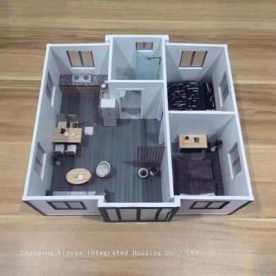 Expandable Containers House Ready To Living With Washroom Kitchen Foldable Home Factory Provide