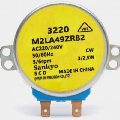 Multi-purpose M2LA49ZR82 DA31-10107C Microwave Oven Motor Refrigerator Damper Motor for Sam Sung