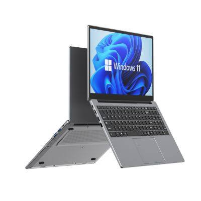 Aluminum alloy 15.6 inch 1920x1080 narrow frame 16:9 notebook 11th Generation Intel DDR4 1XRJ45 1000M USB3.0 Win11