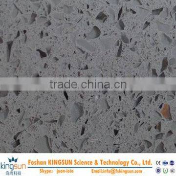 Good compactness artificial quartz slab/ smooth surface polishing man made quartz stone