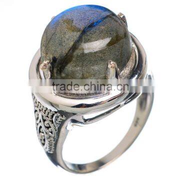 LABRADORITE 925 STERLING SILVER RING ,925 STERLING SILVER JEWELRY WHOLE SALE,JEWELRY EXPORTER