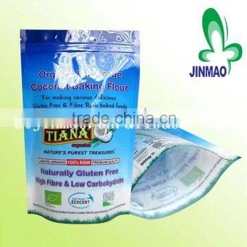 Food grade stand up flexible packaging bag