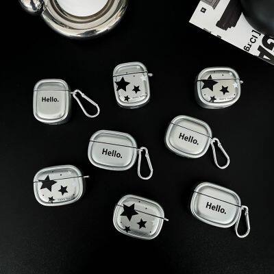 Star Earphones Silver Gold Case for Airpods 2 Earphone Protector for Apple  Pro 2