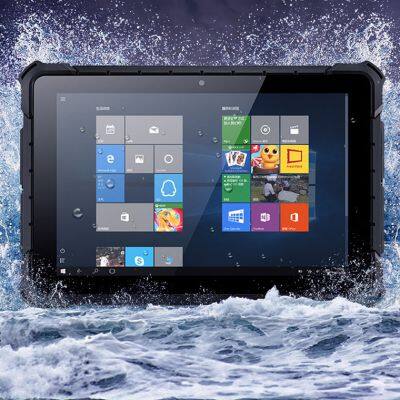 HIDON Cheapest Factory 10 Inch Win10 Win11 Pro Intel N100 12+256GB IP67 4G Industrial Rugged Tablet PC With NFC Barcode RJ45 & Docking Station photo-5