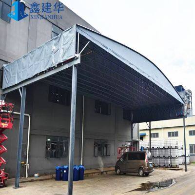 Sliding Awning Hanging Electric Canopy Mobile Awring Warehyouse photo-4