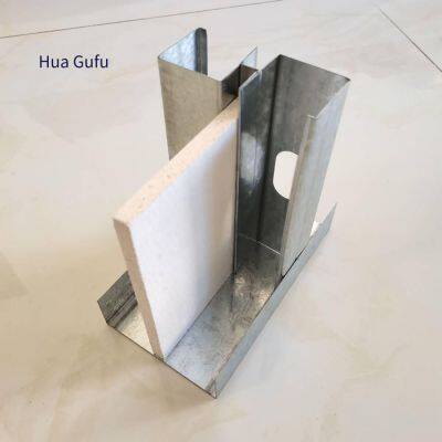 Huazhifu Prefabricated High-soundproof Wall 112 Keel, Vibration-damping Z-shaped Light Steel Keel for Hotel Soundproof Wall photo-3