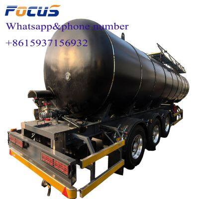 4-axle tank trailer, made of corrosion-resistant carbon steel/aluminum alloy, suitable for use in Africa and the Middle East