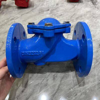 DIN 3202 Flange Cast Iron Ductile Iron GG25 GGG50 Check Valve PN16 Non Return Valve Ball Type Check Valve photo-6