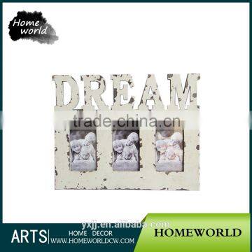 Distressed Dove Sweet Laughing MDF White Baby Picture Photo Frame