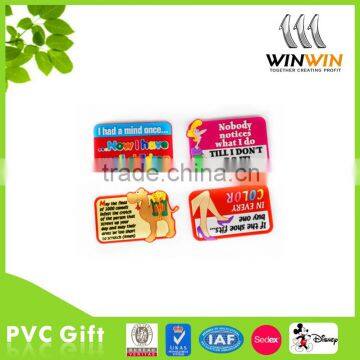 Oval Cheap Soft Rubber PVC Label photo-6