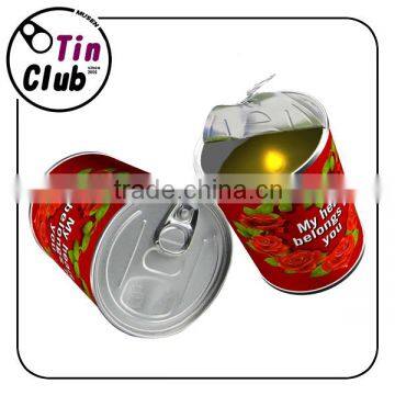 LOVE gift candle tin