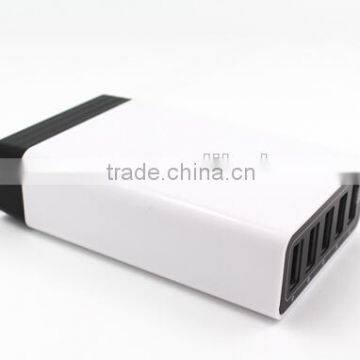 Output 50W 10A Desktop Shape Family Using Multi 5 Ports Charger Wall USB Travel Charger photo-5
