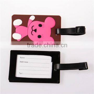 Custom Luggage Tags With Lovely Strap Baggage Tag