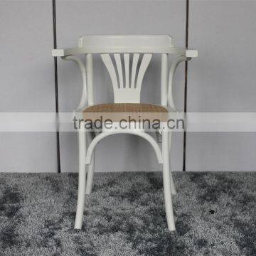 RCH-1522 High Quality Dining Furniture White Windsor Armchair photo-2