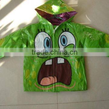 Cute Design PU Raincoat For Kids photo-2