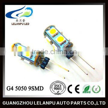 factory price led auto lamp lights G4 5050 9SMD 12v car parts accessories led light